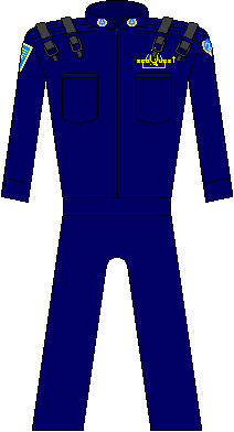 UEO Jumpsuits worn aboard the second seaQuest DSV
