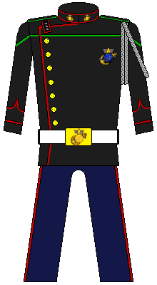 Marine Track, Dress Uniform