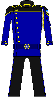 Uniform for those providing guard-duty to Federation Embassy's
